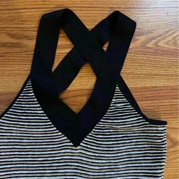 Y2K Stretchy Bandage Mini Dress Arden B 90’s Tight Club Sexy Cocktail XS Gold - Picture 2 of 5